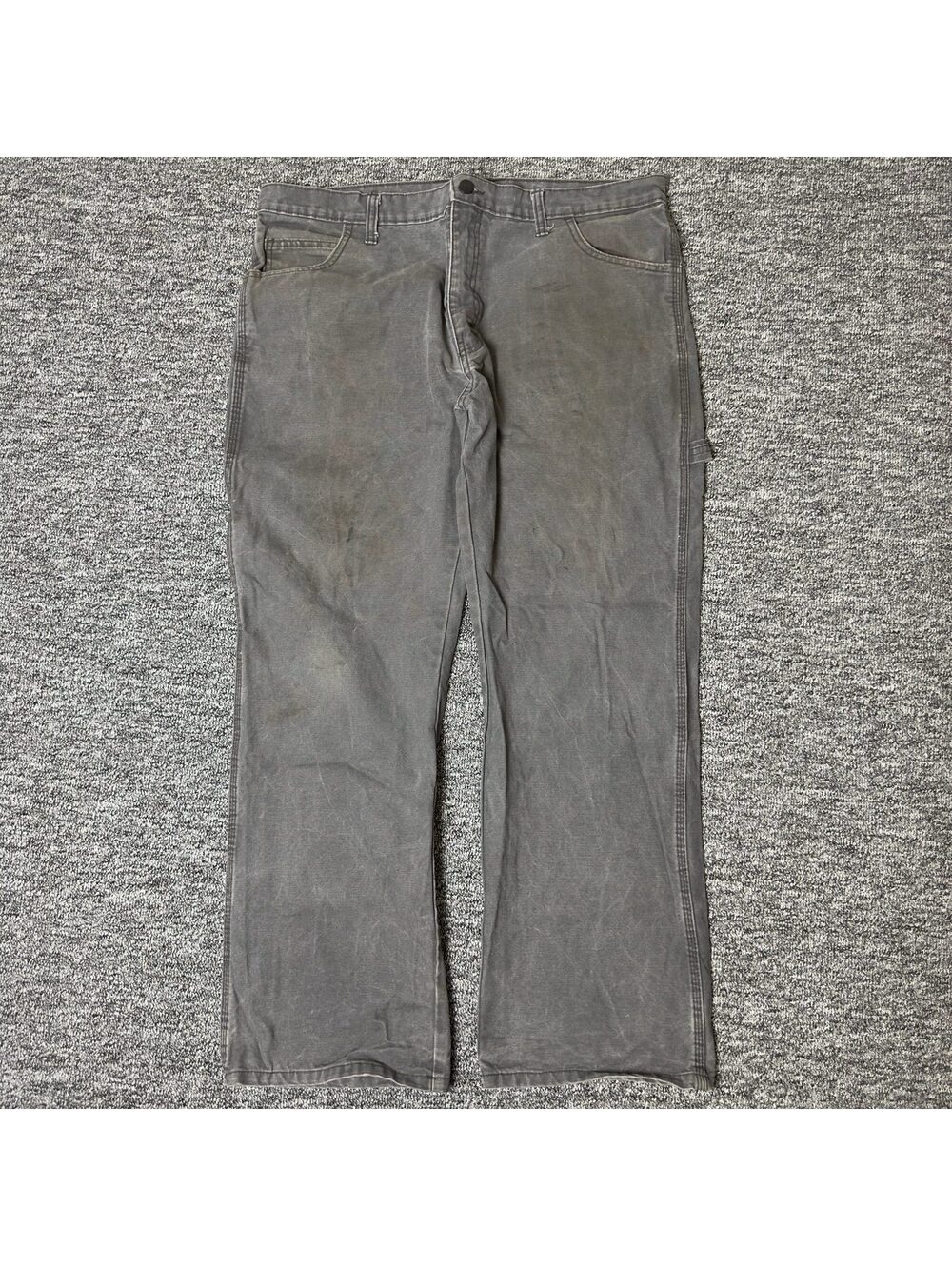 Dickies Carpenter Pants Mens 36x30 Faded Gray Workwear